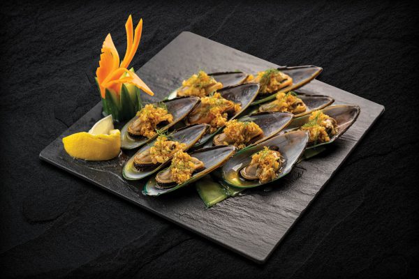 GRILLED MUSSELS