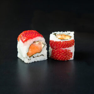 Strawberry Salmon Roll sushi maki